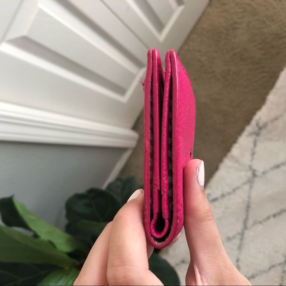 SOLD Kate Spade Hot Pink Mini Wallet - Picture 5 of 5